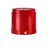 Jelzőoszlop-világítómodul folyamatos piros 12-230V/AC50Hz 12-230V/DC IP54 KombiSIGN 70 WERMA