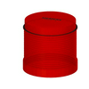 Jelzőoszlop-világítómodul villogó piros IP65 piros-ház 70mm SIRIUS SIEMENS