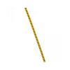 Kábeljelölő (4) műanyag sárga bepattintó Duplix LEGRAND