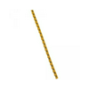 Kábeljelölő (A) műanyag sárga bepattintó Duplix LEGRAND