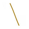Kábeljelölő (D) műanyag sárga bepattintó Duplix LEGRAND
