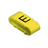 Kábeljelölő (E) rácsúsztatható 16-500mm2 műanyag sárga CLI M 2-4 GE/SW E MP Weidmüller