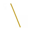 Kábeljelölő (/) műanyag sárga bepattintó Duplix LEGRAND