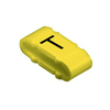 Kábeljelölő (T) rácsúsztatható 16-500mm2 műanyag sárga CLI M 2-4 GE/SW T MP Weidmüller