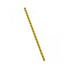 Kábeljelölő (U) műanyag sárga bepattintó Duplix LEGRAND
