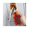 Kábelköpeny eltávolító fogó 61HRC vágás 2,2/3,2mm csupaszolás 0.75-2.5mm körvágó KNIPEX