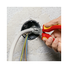 Kábelköpeny eltávolító fogó 61HRC vágás 2,2/3,2mm csupaszolás 0.75-2.5mm körvágó KNIPEX