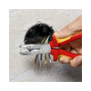 Kábelköpeny eltávolító fogó 61HRC vágás 2,2/3,2mm csupaszolás 0.75-2.5mm körvágó KNIPEX