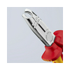 Kábelköpeny eltávolító fogó 61HRC vágás 2,2/3,2mm csupaszolás 0.75-2.5mm körvágó KNIPEX
