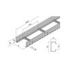 Kábellétra 85mm x 200mm x 3000mm szalaghorganyzott acél KL KOPOS