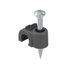 Kábelrögzítő bilincs szeggel ISO-Nagel-Clip 12--mm fekete 2012 35 SW OBO-BETTERMANN