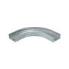 Kábeltálca 90° idom nagyfesztávú 600mm x 160mm-mag. 90° acél WRB 90 166 FS OBO-BETTERMANN