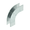 Kábeltálca bukóidom 100mm x 110mm-mag. 90° szalaghorganyzott acél RBV 110 F FS OBO-BETTERMANN