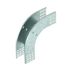 Kábeltálca bukóidom 100mm x 85mm-mag. 90° merítetten horganyzott acél RBV 810 F FT OBO-BETTERMANN