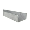 Kábeltálca lépésálló zárt 2m acél szalaghorganyzott 100mm 100mm x 2000mm WT 100X100 GS BASOR