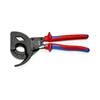 Kábelvágó racsnis mechanikus racsnis 60mm-max. kábelátmérő 600mm2-max. 320mm-hossz KNIPEX