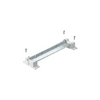 Kalapsín készlet (TS35/7,5 + tartó) kezeletlen 161mm x 23mm 2069 X10 FS OBO-BETTERMANN