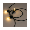 LED fényfűzér 11m/10db E27-foglalattal csatlakozódugóval 10W/m 10db/m AC GRL 11M10E27-B KANLUX
