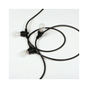 LED fényfűzér 11m/10db E27-foglalattal csatlakozódugóval 10W/m 10db/m AC GRL 11M10E27-B KANLUX