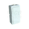 Kapcsolós dugalj 101+162 falonkívüli fehér IP54 vízszintes és függőleges műanyag TRACON
