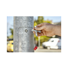 Kapcsolószekrény kulcs multifunkciós 7profil keresztkulcs 2bit 76mm univerzális KNIPEX