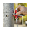 Kapcsolószekrény kulcs multifunkciós 7profil 95mm lánccal univerzális KNIPEX