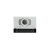 Kaputábla modul előlap 2Voice audio-video modulra 2-gombos 1083/48-hoz 2-egység acél Alpha URMET