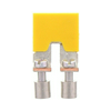 Keresztösszekötő 10mm2 sorkapocshoz (RK6-10,KBL6-10) 2P szigetelt sárga QI 2 YE CONTA-CLIP