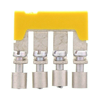 Keresztösszekötő 4mm2 sorkapocshoz (RK2,5-4,KBL2,5-4) 4P szigetelt sárga QI 4 YE CONTA-CLIP