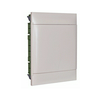 Kiselosztó PE/N-sín 90A műanyag 2x 12M süllyesztett fehér IP40 ajtó PractiboxS LEGRAND