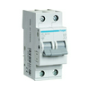 Kismegszakító 1P+N 20A C-jelleg 230V AC 6kA/60898 10kA/60947 2M MC Hager