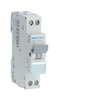 Kismegszakító 1P+N 25A B-jelleg 240V AC 4.5kA/60898 MHN Hager