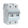 Kismegszakító 2P 100A C-jelleg 415V AC 10kA/60898 10kA/60947 HLFS Hager