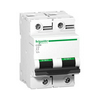 Kismegszakító 2P 100A C-jelleg 415V AC 10kA/60898 20kA/60947 Acti9 C120N Schneider