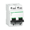 Kismegszakító 2P 100A C-jelleg 415V AC 15kA/60898 30kA/60947 Acti9 C120H Schneider