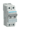 Kismegszakító 2P 10A C-jelleg 415V AC 10kA/60898 50kA/60947 NRN Hager
