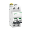 Kismegszakító 2P 1A C-jelleg 400V AC/DC 15kA/60898 100kA/60947 Acti9 iC60L Schneider