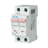 Kismegszakító 2P 2A C-jelleg 400V AC 10kA/60898 PL7-C2/2 EATON