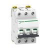 Kismegszakító 3P 0.5A C-jelleg 400V AC/DC 15kA/60898 100kA/60947 Acti9 iC60L Schneider