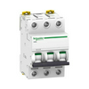 Kismegszakító 3P 16A C-jelleg 400V AC/DC 15kA/60898 50kA/60947 Acti9 iC60L Schneider