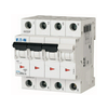 Kismegszakító 3P+N 16A D-jelleg 230V AC 6kA/60898 4M PL6-D16/3N EATON