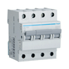 Kismegszakító 4P 16A B-jelleg 400V AC 6kA/60898 4M MB Hager