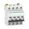 Kismegszakító 4P 1A C-jelleg 400V AC/DC 15kA/60898 100kA/60947 Acti9 iC60L Schneider