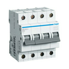 Kismegszakító 4P 63A B-jelleg 400V AC 6kA/60898 4M MB Hager