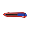 Behúzható pengéjű kés (sniccer) univerzális 165mm-hossz egyenes CutiX KNIPEX