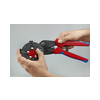 Krimp fogó saruhoz/érvéghüvelyhez 0.5-6mm2 ovális-présforma mechanikus MultiCrimp KNIPEX