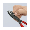 Markolófogó d4..22mm  csőhöz/kulcsnyíláshoz piros 22mm-max. átfogás 5-poz. 200mm TwinGrip KNIPEX