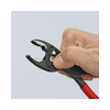 Markolófogó d4..22mm  csőhöz/kulcsnyíláshoz piros 22mm-max. átfogás 5-poz. 200mm TwinGrip KNIPEX