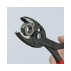 Markolófogó d4..22mm  csőhöz/kulcsnyíláshoz piros 22mm-max. átfogás 5-poz. 200mm TwinGrip KNIPEX