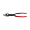 Markolófogó d4..22mm  csőhöz/kulcsnyíláshoz piros 22mm-max. átfogás 5-poz. 200mm TwinGrip KNIPEX